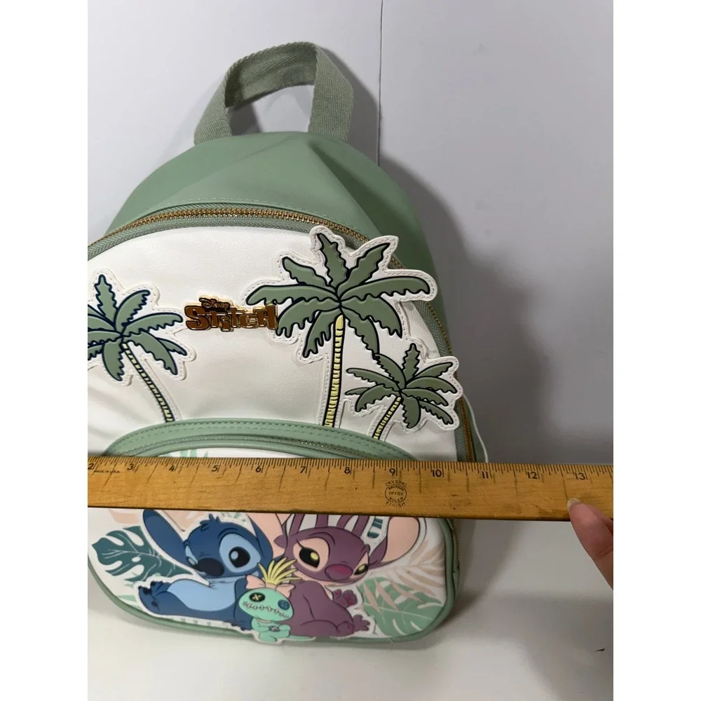 Disney‎ Lilo & Stitch Angel Scrump Tropical Mini Backpack Mint Green bioworld